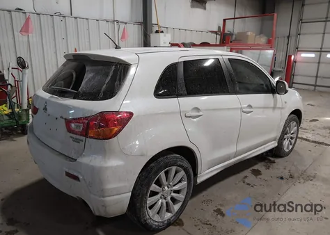 2011 Mitsubishi Outlander Sport Se из США, поврежденный, VIN JA4AP4AU2BZ002401